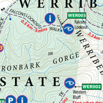 Werribee Gorge Map 7th Edition Preview 2