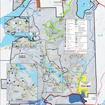 Parc national du Mont-Orford - Carte des activités hivernales Preview 1