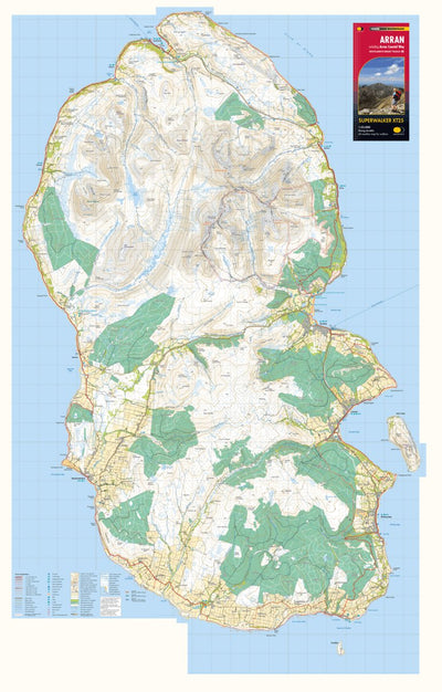 Arran including Arran Coastal Way Preview 1