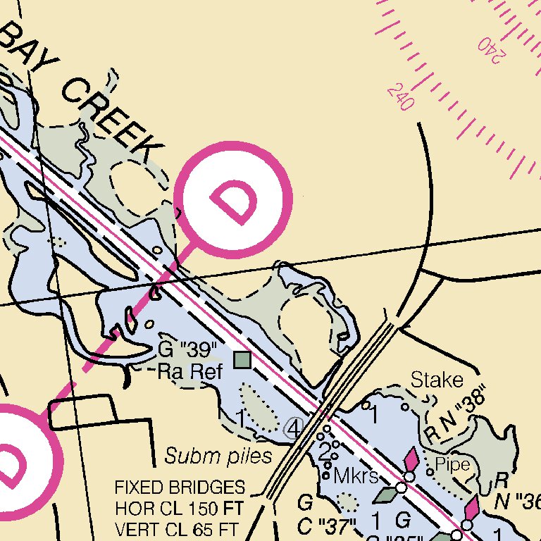 Santa Rosa Soundbridge Map West Bay To Santa Rosa Sound Extension 2 Map by National Oceanographic ...