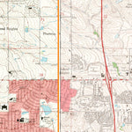 Denver (1965) - 16 quadrangle-compilation, Authoritative, USGS, Seamless Map, 920 sq mi Preview 3