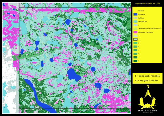 DO55AU Graham Lake Map by Hunt-A-Moose | Avenza Maps