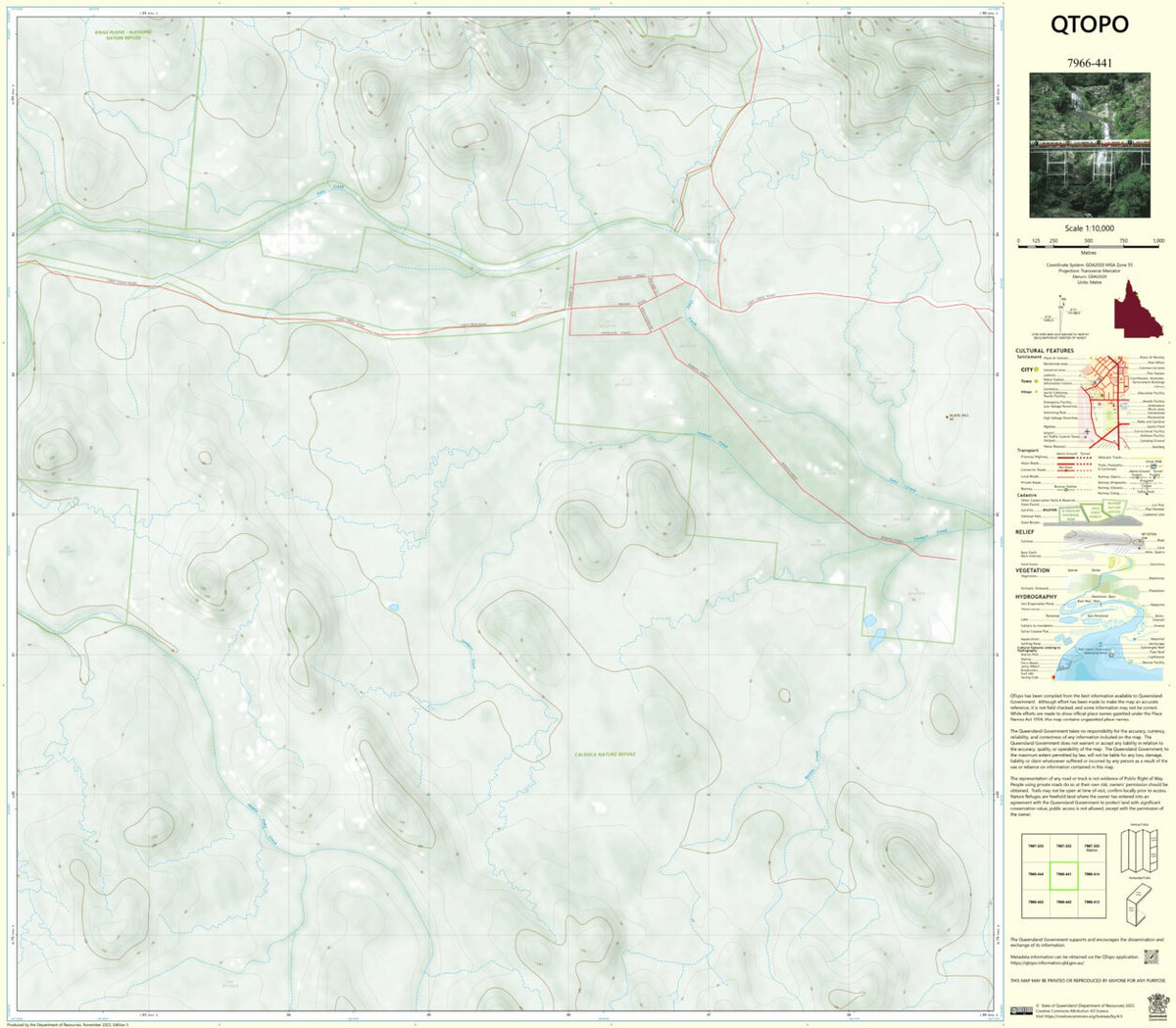 Lookout Range (7966-441) Map by Department of Resources | Avenza Maps