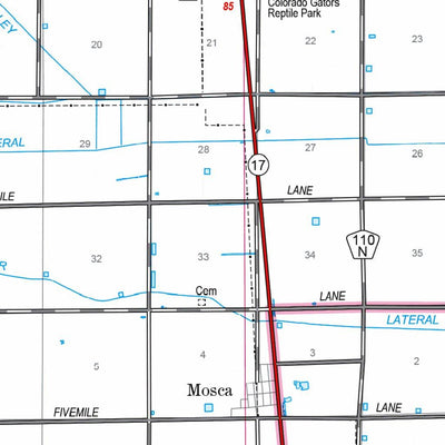Rio Grande NF - Conejos Peak RD - Visitor Map - Map Bundle Preview 3