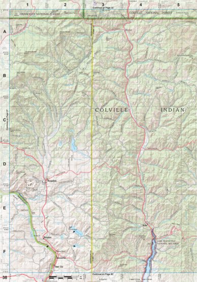 Washington Atlas & Gazetteer Page 38 Preview 1