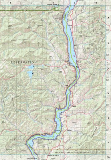 Washington Atlas & Gazetteer Page 39 Preview 1