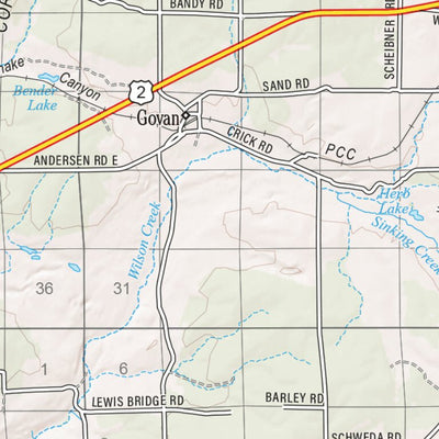 Washington Atlas & Gazetteer Page 52 Preview 2