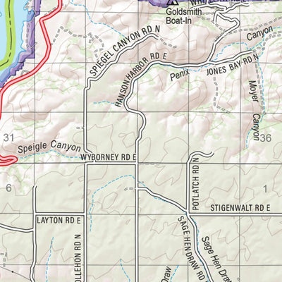 Washington Atlas & Gazetteer Page 52 Preview 3