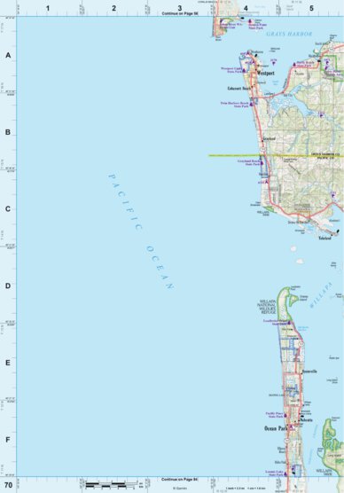 Washington Atlas & Gazetteer Page 70 Preview 1