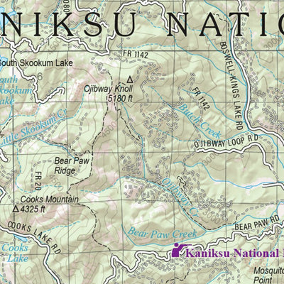 Washington Atlas & Gazetteer Page 41 Preview 3