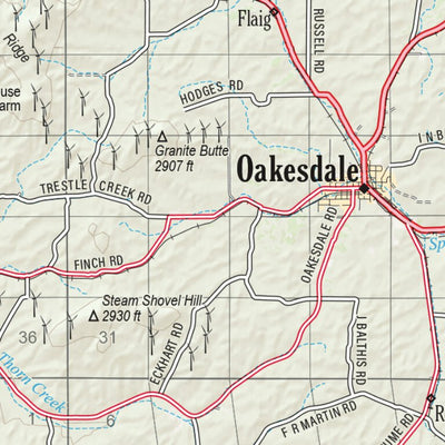 Washington Atlas & Gazetteer Page 69 Preview 3