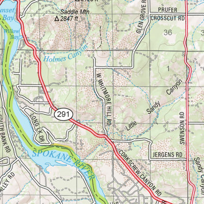 Washington Atlas & Gazetteer Page 54 Preview 3