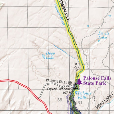 Washington Atlas & Gazetteer Page 81 Preview 2