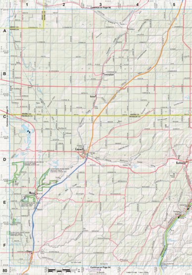 Washington Atlas & Gazetteer Page 80 Preview 1