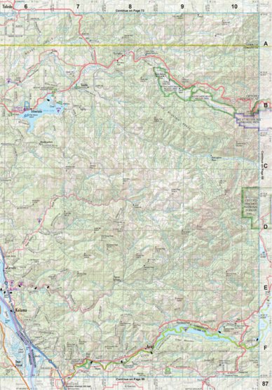 Washington Atlas & Gazetteer Page 87 Preview 1