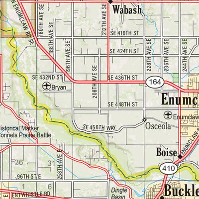 Washington Atlas & Gazetteer Page 60 Preview 2