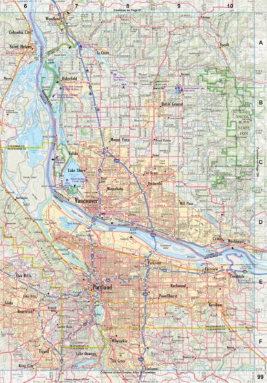 Washington Atlas & Gazetteer Page 99 Preview 1