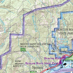 Washington Atlas & Gazetteer Page 100 Preview 2