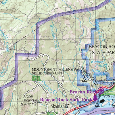 Washington Atlas & Gazetteer Page 100 Preview 2