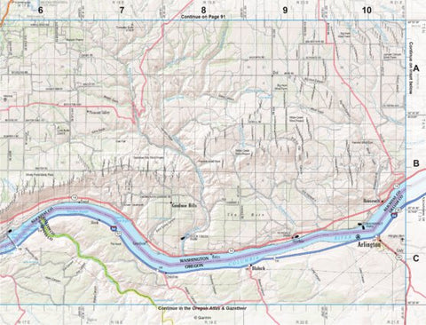 Washington Atlas & Gazetteer Page 103 Preview 1