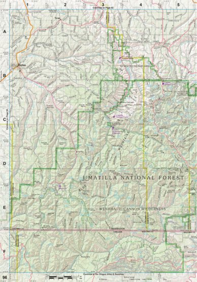 Washington Atlas & Gazetteer Page 96 Preview 1