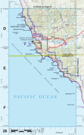 Washington Atlas & Gazetteer Page 26 Preview 1