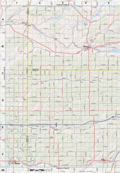 Washington Atlas & Gazetteer Page 66 Preview 1