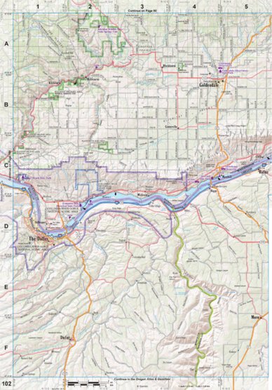 Washington Atlas & Gazetteer Page 102 Preview 1