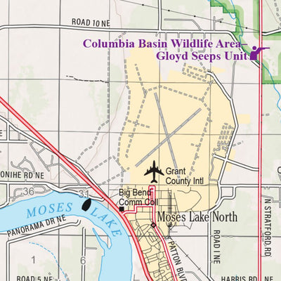 Washington Atlas & Gazetteer Page 65 Preview 2