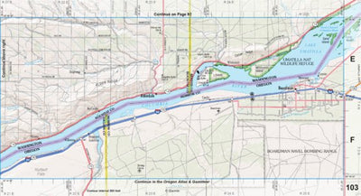 Washington Atlas & Gazetteer Page 103 Inset Preview 1