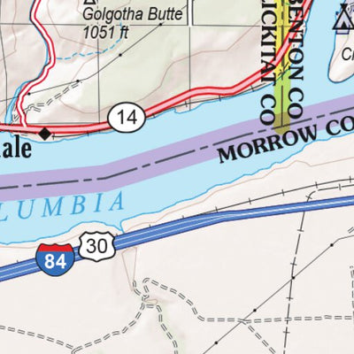 Washington Atlas & Gazetteer Page 103 Inset Preview 2