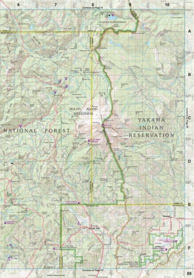 Washington Atlas & Gazetteer Page 89 Preview 1