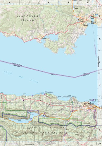Washington Atlas & Gazetteer Page 29 Preview 1