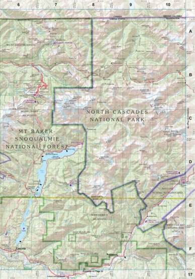 Washington Atlas & Gazetteer Page 17 Preview 1