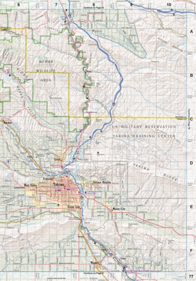 Washington Atlas & Gazetteer Page 77 Preview 1