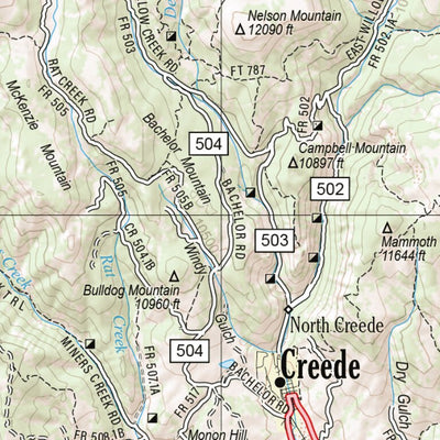 Colorado Atlas & Gazetteer Page 78 Preview 3