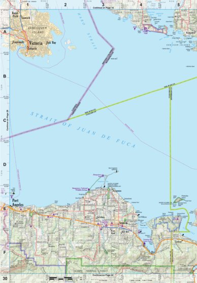 Washington Atlas & Gazetteer Page 30 Preview 1
