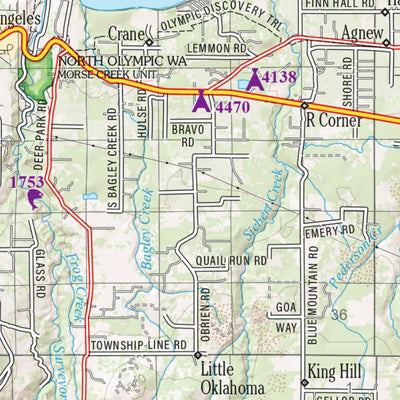 Washington Atlas & Gazetteer Page 30 Preview 3