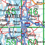 Washington Atlas & Gazetteer Overview Preview 3