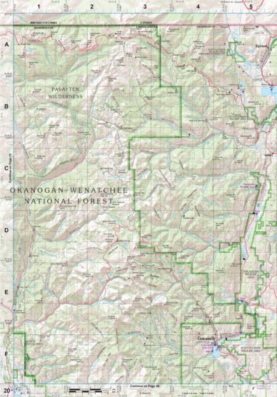 Washington Atlas & Gazetteer Page 20 Preview 1