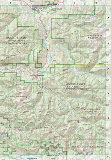 Washington Atlas & Gazetteer Page 33 Preview 1