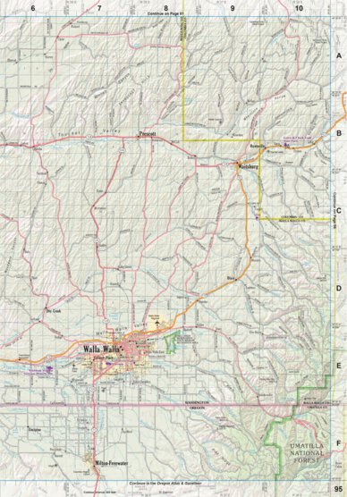 Washington Atlas & Gazetteer Page 95 Preview 1