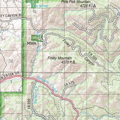 Washington Atlas & Gazetteer Page 36 Preview 3