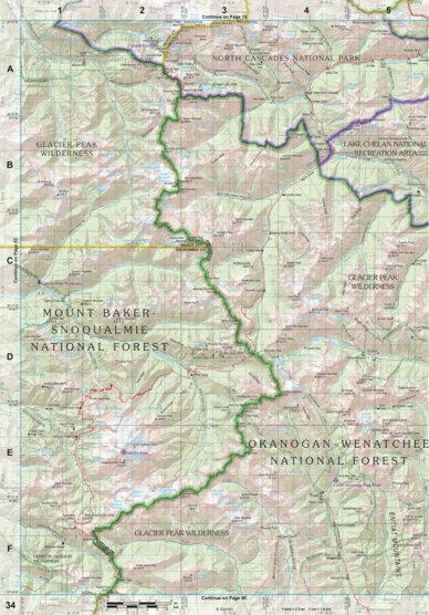 Washington Atlas & Gazetteer Page 34 Preview 1