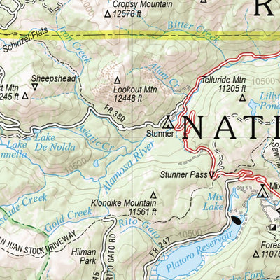 Colorado Atlas & Gazetteer Page 89 Preview 3