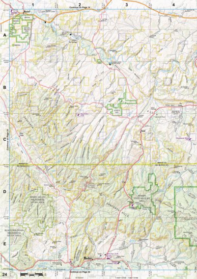 Colorado Atlas & Gazetteer Page 24 Preview 1