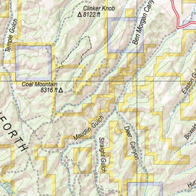 Colorado Atlas & Gazetteer Page 24 Preview 3