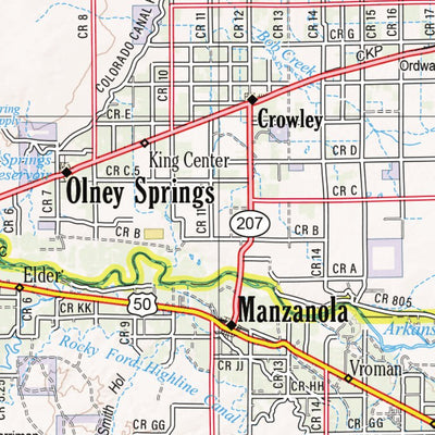 Colorado Atlas & Gazetteer Page 98 Preview 3
