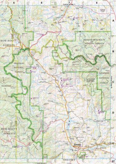 Colorado Atlas & Gazetteer Page 27 Preview 1