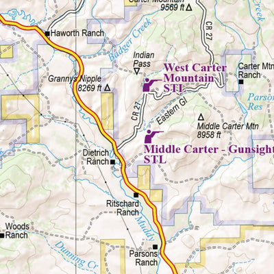 Colorado Atlas & Gazetteer Page 27 Preview 2